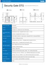 Security Gates Product Information with QR code - 6