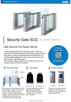 Security Gates Product Information with QR code - 7