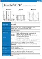 Security Gates Product Information with QR code - 8