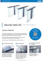 Security Gates Product Information with QR code - 9