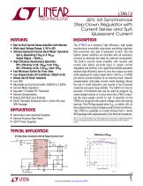 LT8613 42V, 6A Synchronous Step-Down Regulator with Current Sense and 3?A Quiescent Current - 1
