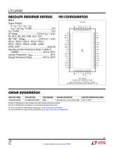LTC 6950 1.4GHz Low Phase Noise, Low Jitter PLL with Clock Distribution - 2