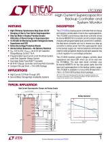 LTC3350  High Current Supercapacitor Backup Controller and System Monitor - 1