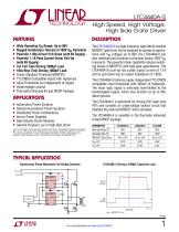 LTC4440A-5 - High Speed, High Voltage, High Side Gate Driver - 1