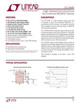 LTC4449 - High Speed Synchronous N-Channel MOSFET Driver - 1