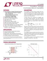 LTC6990 - TimerBlox: Voltage Controlled Silicon Oscillator - 1