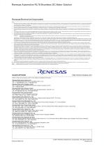 Renesas Automotive RL78Brushless DC Motor Solution - 6