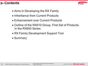 Renesas Microcomputers General Presentation - 6