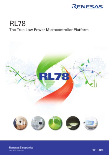 RL78 : The True Low Power Microcontroller Platform