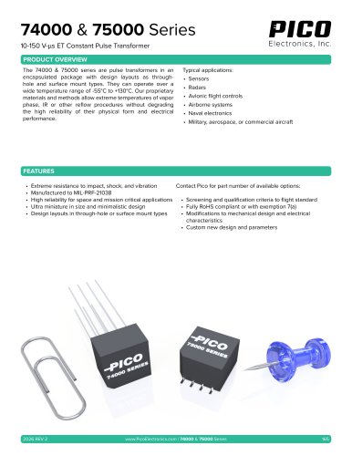 Series 74000 & 75000