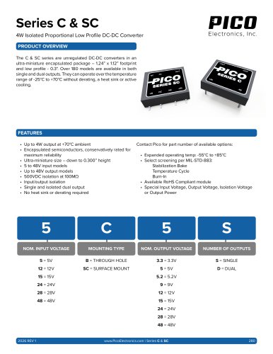 Series C & SC