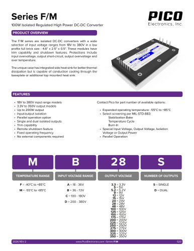 Series F/M