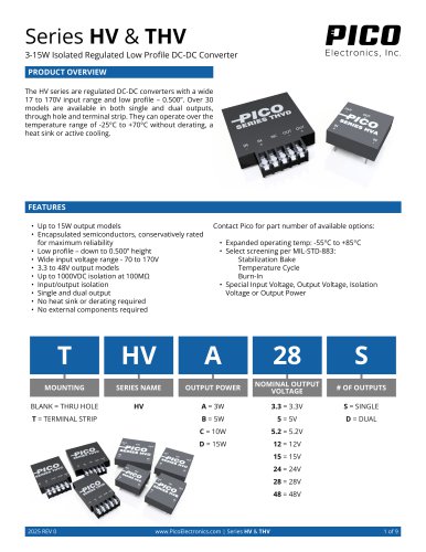 Series HV & THV
