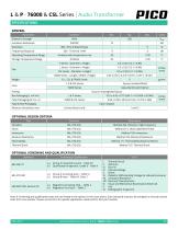 Series L, P, 76000 & CSL-8
