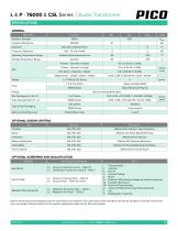 Series L, P, 76000 & CSL-8