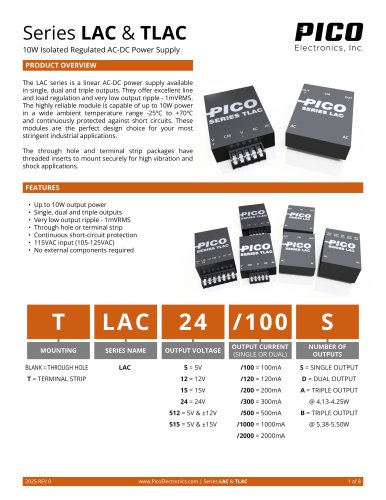 Series LAC & TLAC
