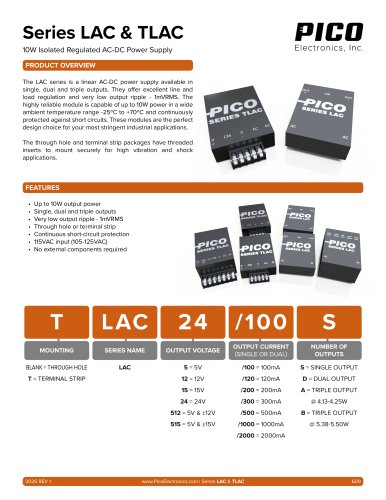 Series LAC & TLAC