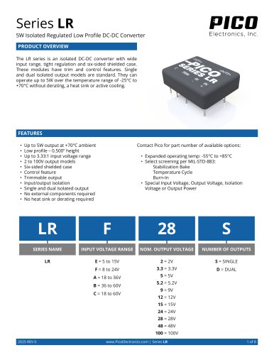 Series LR