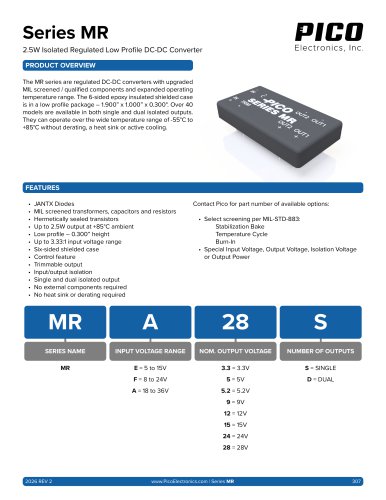 Series MR