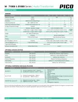 Series W, 71000 & 81000-7