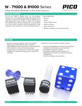 Series W, 71000 & 81000