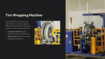 Vertical Coil Wrapping Machine for Tires, Bearings & Small Coils-6