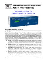 SEL-387E Current Differential and Voltage Protection Relay - 1