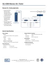 SEL-4388 Mirrored Bits Tester - 2