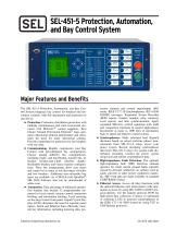 SEL-451-5 Protection, Automation, and Bay Control System - 1