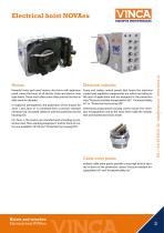 Electrical hoist NOVAex-3