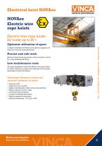 Electrical hoist NOVAex-5