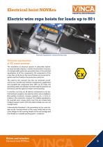 Electrical hoist NOVAex-9