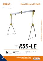 Model Gantry ALU PLUS-14