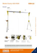 Model Gantry ALU PLUS-15