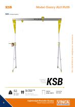 Model Gantry ALU PLUS-6