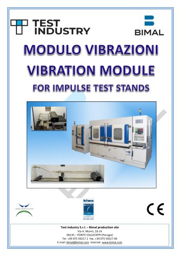 VIBRATION MODULE FOR IMPULSE TEST STAND