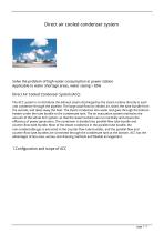 Direct air cooled condenser system-1