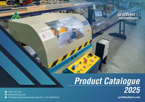 ProfiFeed Technologies Product Catalogue 2025