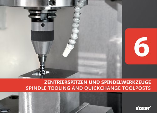 SPINDLE TOOLING AND QUICKCHANGE TOOLPOSTS