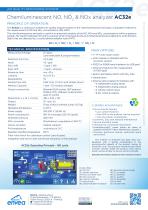 AC32e - air pollution NO-NO2-NOx analyzer e-Series envea - 2