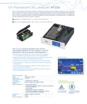 AQMS e-Series gas analyzers - ecodesigned pollution monitors - 9