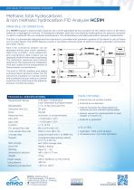 HC51M THC analyzer for air quality monitoring - 2