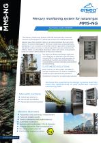 Mercury monitoring system for natural gas MMS-NG