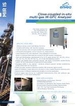 In situ stack multi-gas analyzer IR-GFC MIR-IS - 1