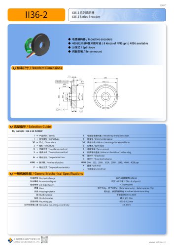 II36-2 Inductive Encoder