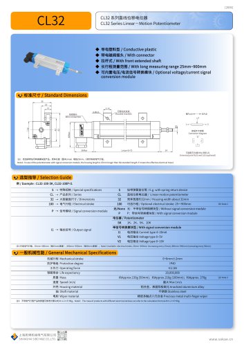LINEAR POTENTIOMETER CL32