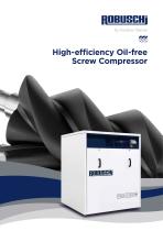 High-efficiency Oil-free Screw Compressor-1