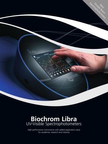 Biochrom Libra Double Beam and Variable bandwidth Spectrophotometers