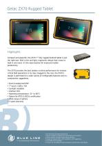 Getac ZX70 Rugged Tablet - 1