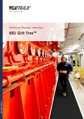 Wet/Dry and Oily Areas- Heavy duty 681 Grit Trax™